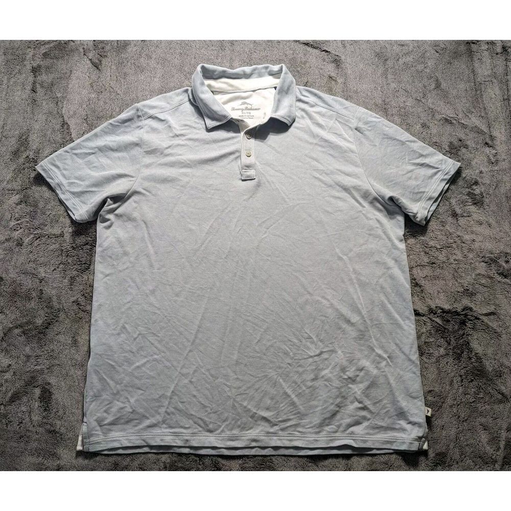 Tommy Bahama Short Sleeve Polo Shirt Men's Size XL Green
